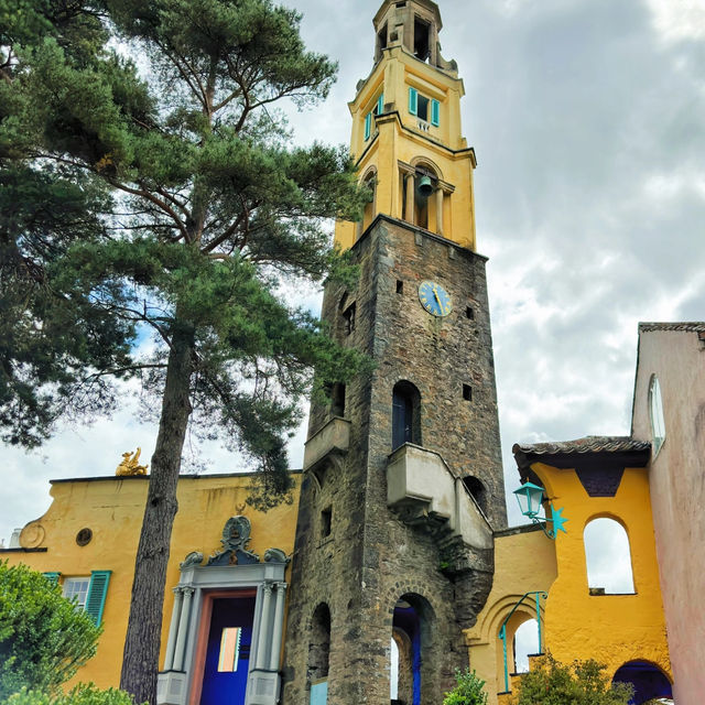 North Wales: Portmeirion - The Colorful Fairytale Village! 🌈🏰
