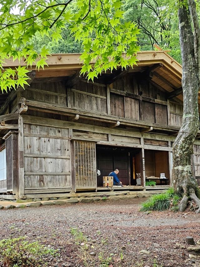 🏠飛驒之里茅草屋裡的職人工藝魂〔舊新井家住宅〕