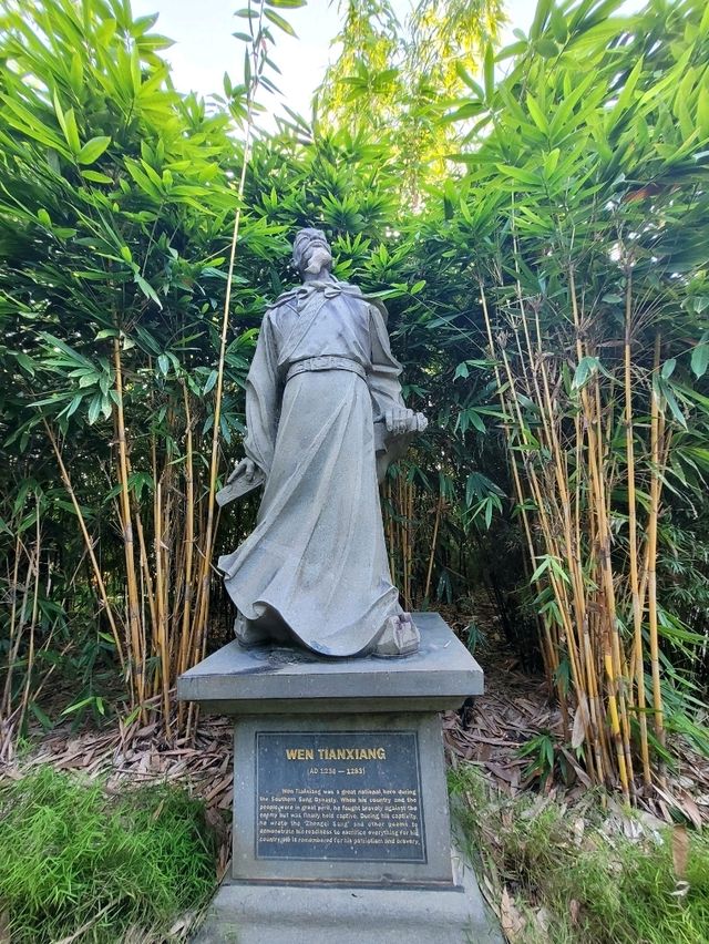 Inside the bamboo grove, greatness reside