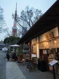 東京タワー人気撮影スポット＆東京タワーが目の前にある寺カフェ📸