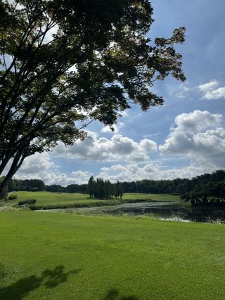 Playing a round at Midas CC in Icheon