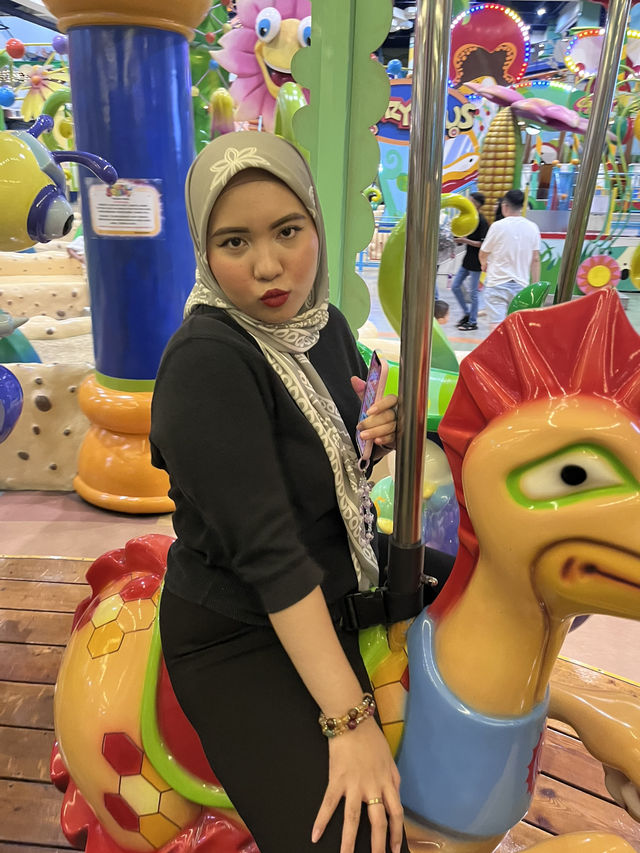 Fun thrilling time at Berjaya Times Square Theme Park! 🎉