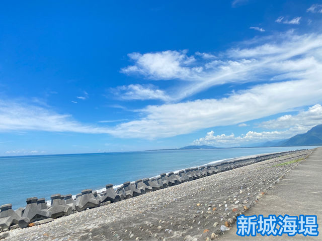 新城海堤 🌤️180度的天際線