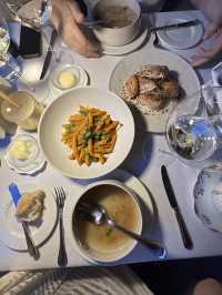 Dining at Champagne Restaurant in Almaty, Kazakhstan 🇰🇿 