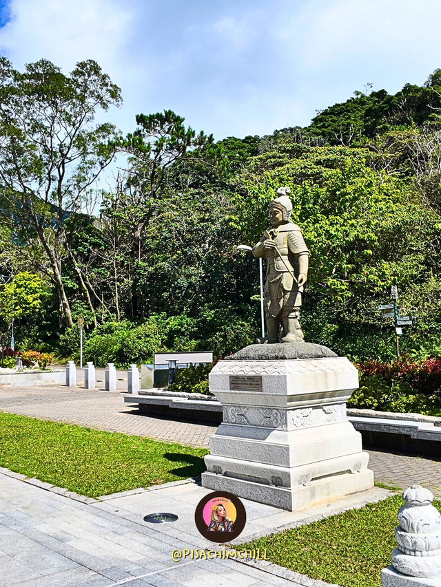 ไหว้พระองค์ใหญ่ วัดโป่วหลิน นองปิง