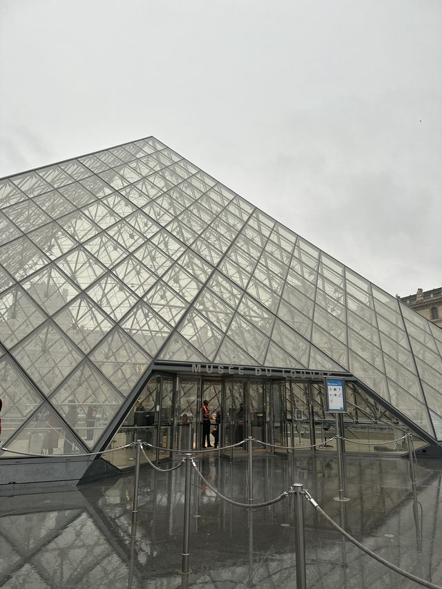 Glass Pyramid, Bloody Foundations: A Louvre Requiem