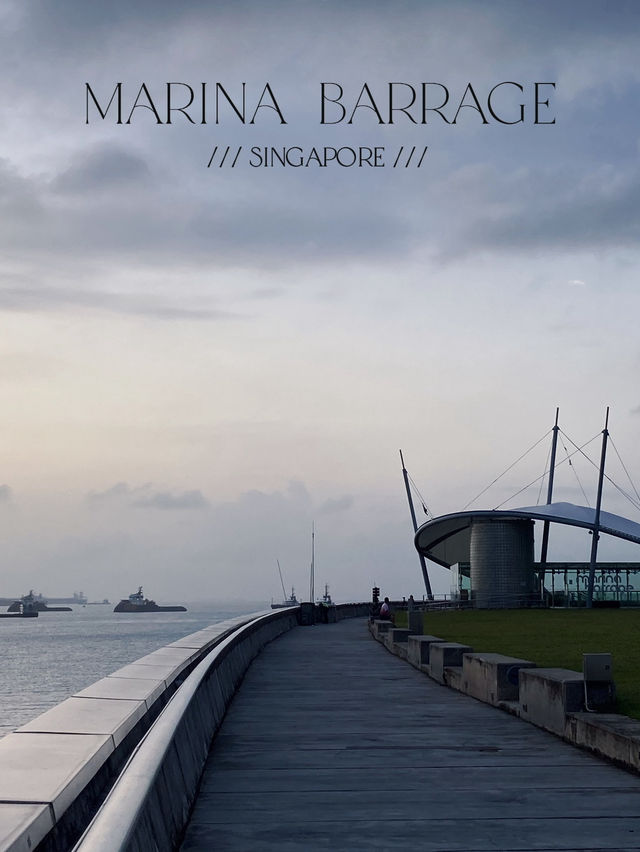 Marina Barrage จุดชมวิวมุมสวย ที่สิงคโปร์