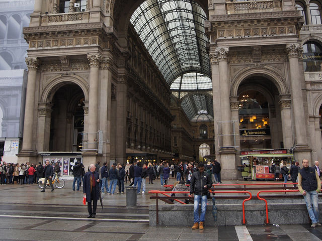 🛍️ Elegance Under Glass – Galleria Vittorio Emanuele II, Milan