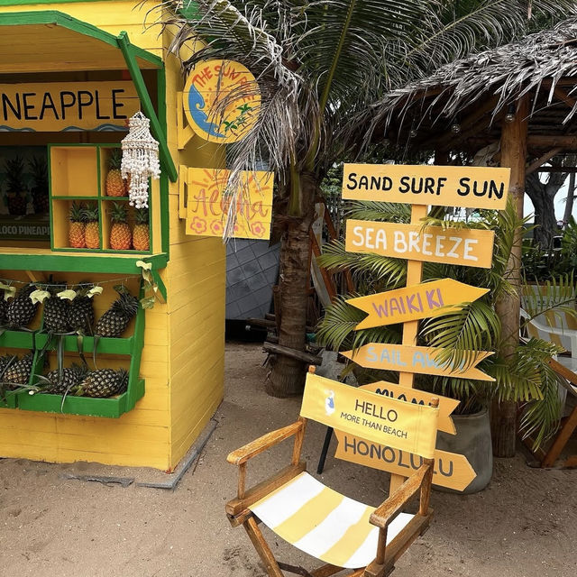 海辺で“映え”が止まらない！MORE THAN Beach & Cafeで極上チルタイム🇹🇭