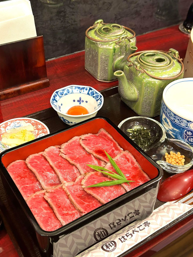 東京🇯🇵 油而不膩的和牛飯性價比很可 😍