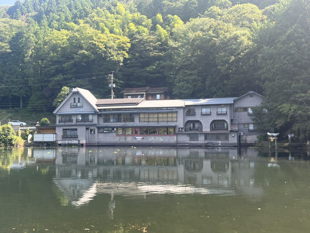 湯布院的倒影