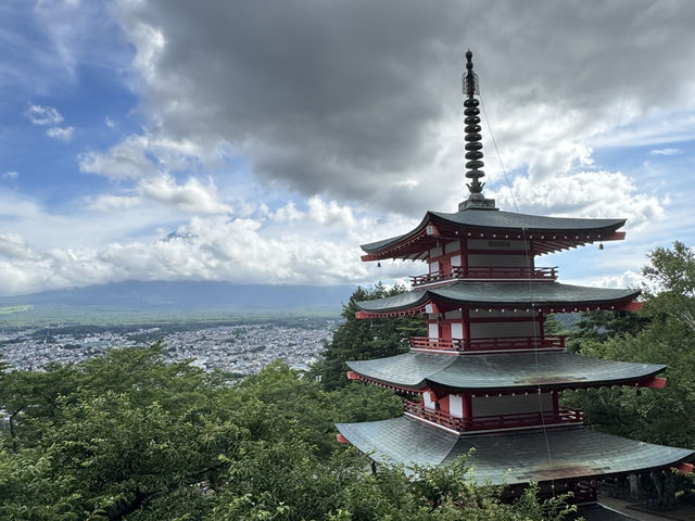 東京河口湖附近景點怎麼拍