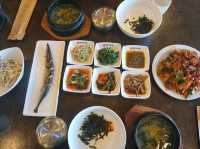 [🇰🇷大邱] 東村遊園地のそばで味わえる完璧な韓定食とわかめスープ 「美想名家ミヨク」
