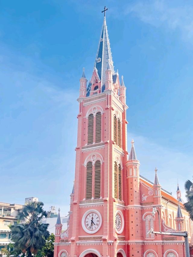 ✨ Tan Định Church – Saigon’s Iconic Pink Marvel
