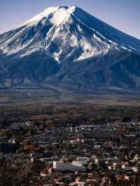 東京🇯🇵 冬季雪頂富士山🗻❄️浪漫值拉滿 ❤️💛💚
