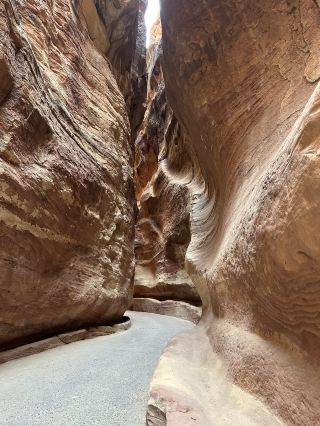 The Siq and the Path to the Treasury, Petra