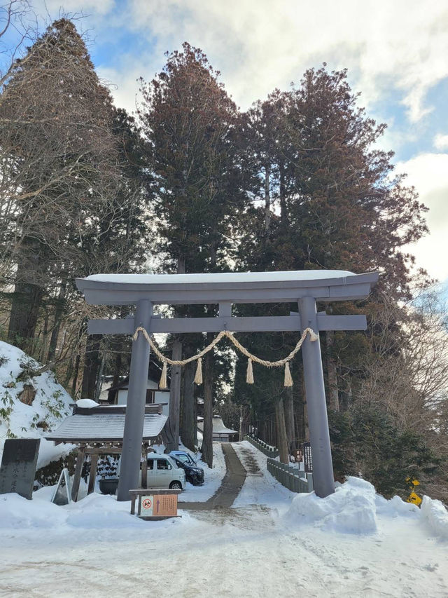 Togakushi Shrine at Nagano 🌲⛩️🏔️