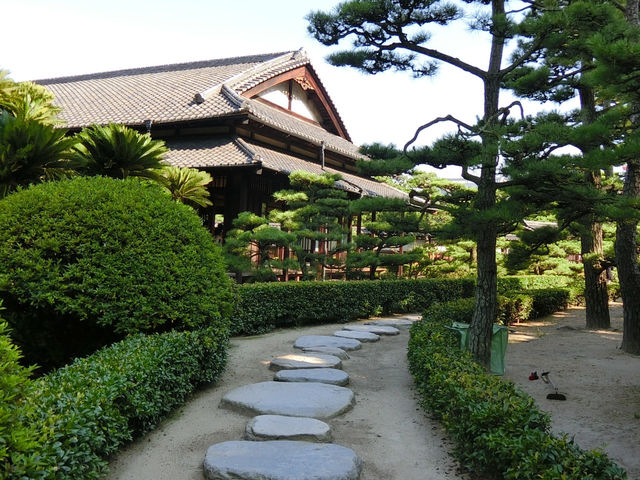 已經公園化的高松城 已經公園化的高松城