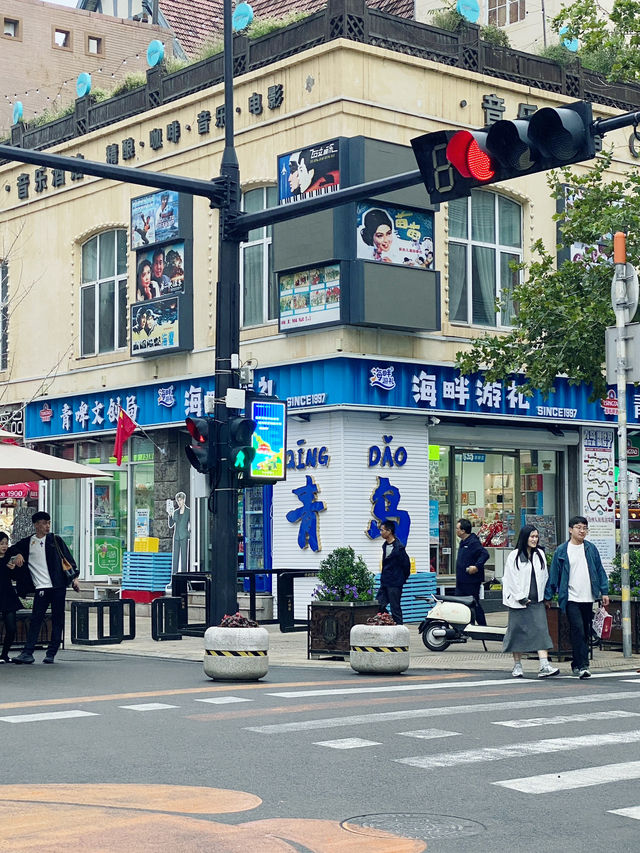 เดินเล่นกินเบียร์ที่ Zhongshan road เดินเล่นกินเบียร์ที่ Zhongshan road