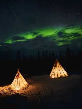 The enchanting Northern Lights at Yellowknife