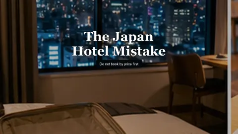 🇯🇵 I would not book a Japan hotel by price first. — traveler post in Urayasu