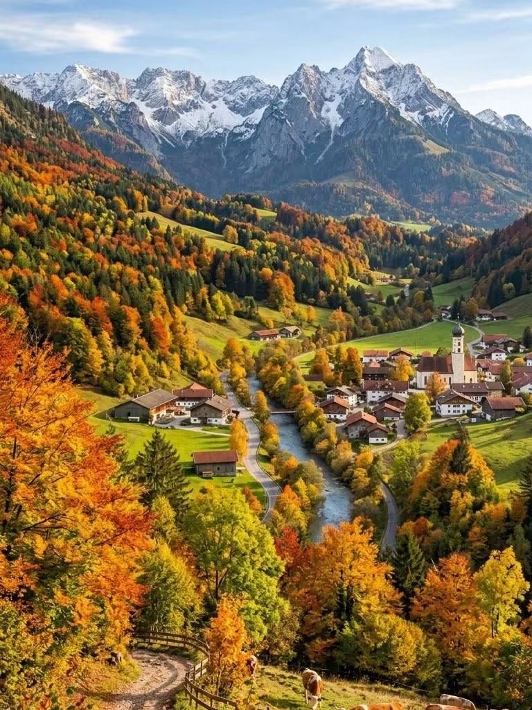 ドイツ・バイエルン州 — どこを切り取っても絵葉書のような絶景