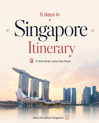 🇸🇬 5 Days in Singapore: The First-Timer Itinerary That Actually Flows