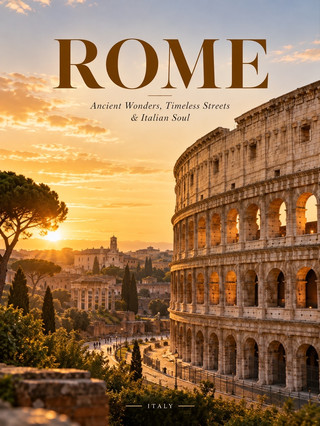 Rome — Where Every Street Feels Like a Walk Through History 🇮🇹✨