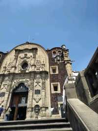 해외여행 멕시코시티의 오래된 성당 Capilla del Cerrito