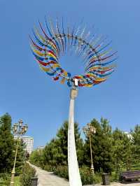 Spring Roses at Independence Square, Dushanbe