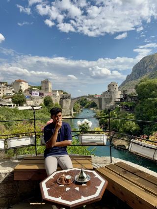 SIT BACK, SIP, AND ENJOY THE OLD BRIDGE IN MOSTAR