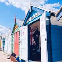 [墨爾本景點] Brighton Beach Bathing Boxes 彩虹小屋