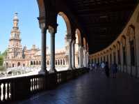 Amazing views of Plaza de España in Seville 🇪🇸