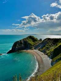 Dorset의 Durdle Door Beach 방문