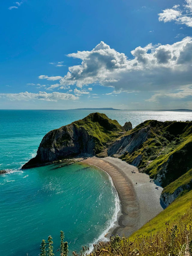 Dorset의 Durdle Door Beach 방문
