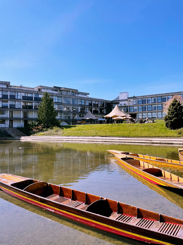 🌿 Discover Oxford’s Hidden Gem: Wolfson College & Riverside Escapes!