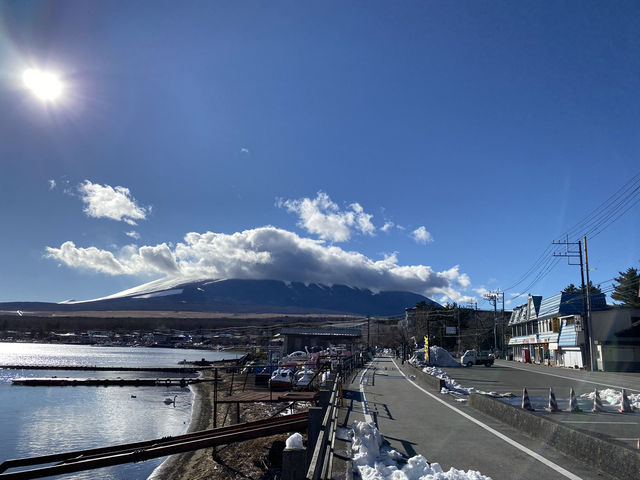 🗻 Winter Calm at Mount Fuji ❄️