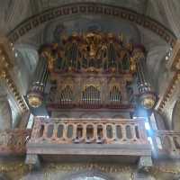 The churches are very nice in Győr, Hungary