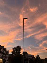 Solent Skies: A Southampton Sunset