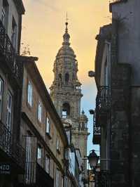 The beauty of Cathedral of Santiago de Compostela