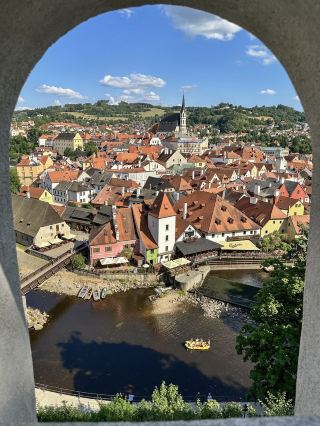 伏爾塔瓦河的哥德寶石：捷克共和國 Český Krumlov 