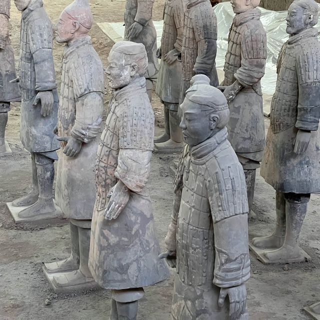 Terra-cotta warriors 