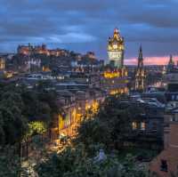 Edinburgh from the Hilltops