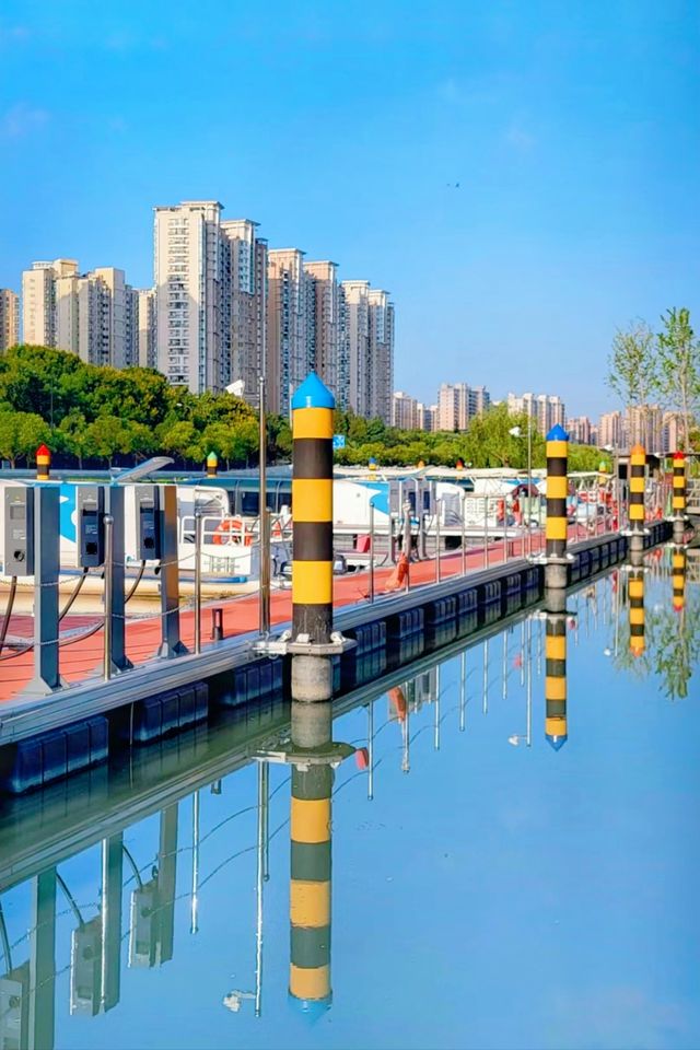 這樣子的半馬蘇河公園很難不愛！