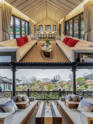 Delicious! Take a hot spring bath in a Suzhou-style garden homestay