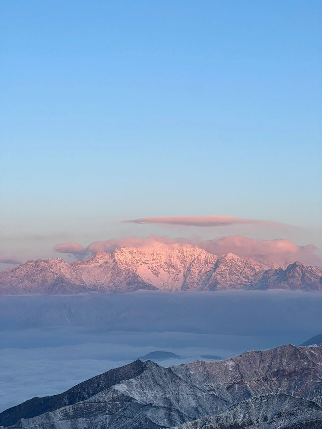 我想去爬牛背山！