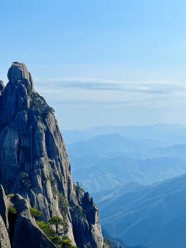 勇敢的人先享受這個世界，黃山歸來不看岳