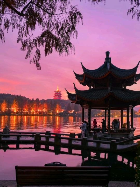 Romantic Sun-Rise at Changqiao Park ❤️🇨🇳