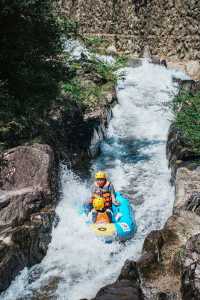 浙江漂流頂配版本 17º山泉峽谷漂流