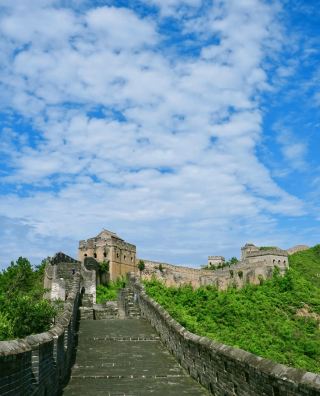 Jinshanling Great Wall is a border fortress with unique architectural aesthetics